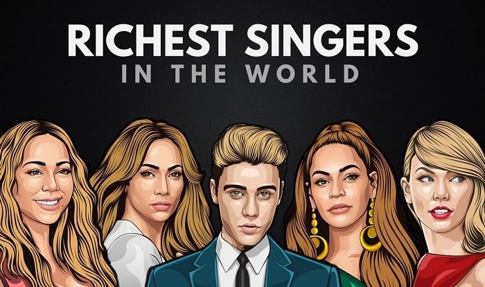 10 penyanyi terkaya di dunia