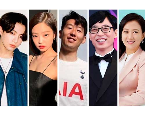 10 najplaćenijih korejskih slavnih osoba