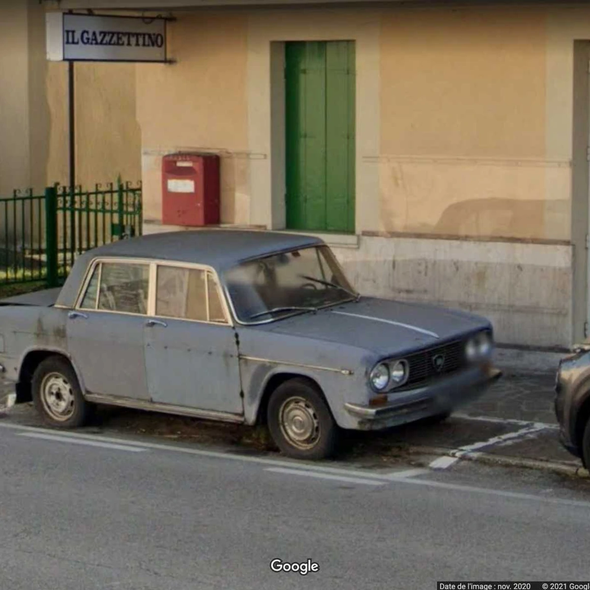 47 taun parkir ing sak panggonan: Lancia Fulvia, sing wis dadi monumen ing Italia