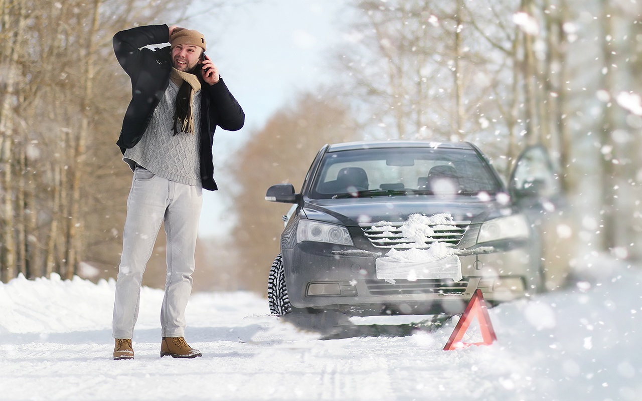 5 największych problemów z autem w zimie