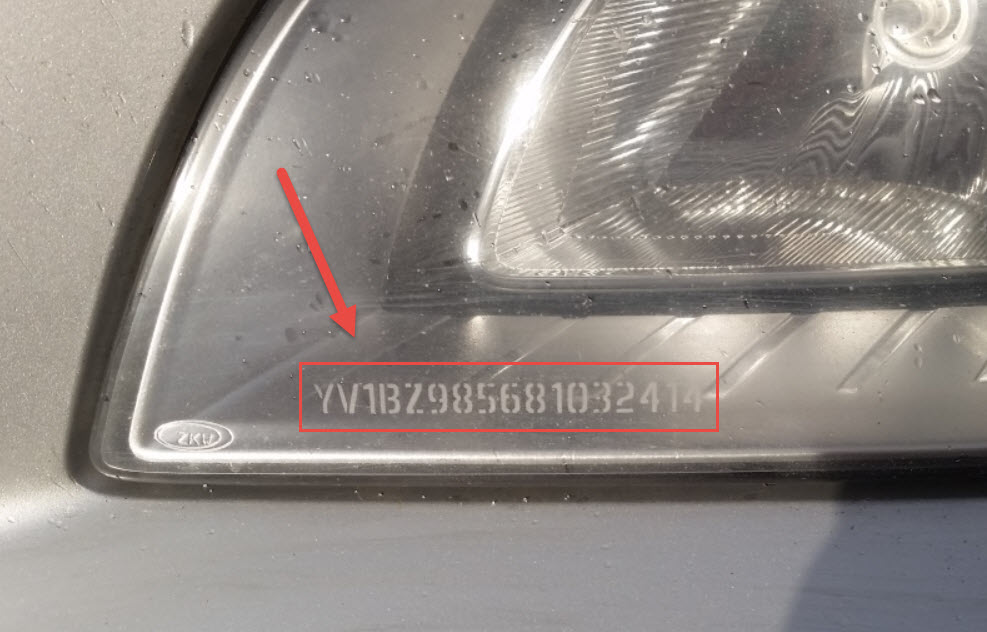 汽车大灯的标记是什么意思（定位和解码）