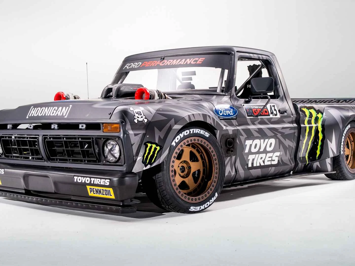 Ken Block's Exclusive 150 Ford F-1977 Hoonitruck Is Up Ford