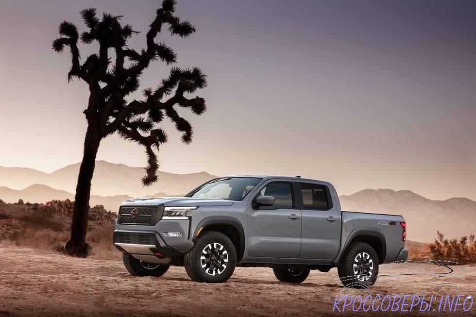 Это совершенно новый Nissan Frontier 2022 года.