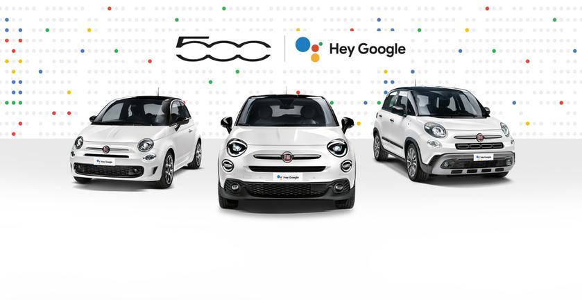 Fiat laiž klajā savu 500 "Hey Google" — automašīnu, kas vienmēr būs kontaktā