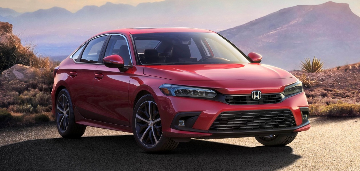 Honda kunngjør 2022 Civic lanseringsdato, avslører første offisielle bilde