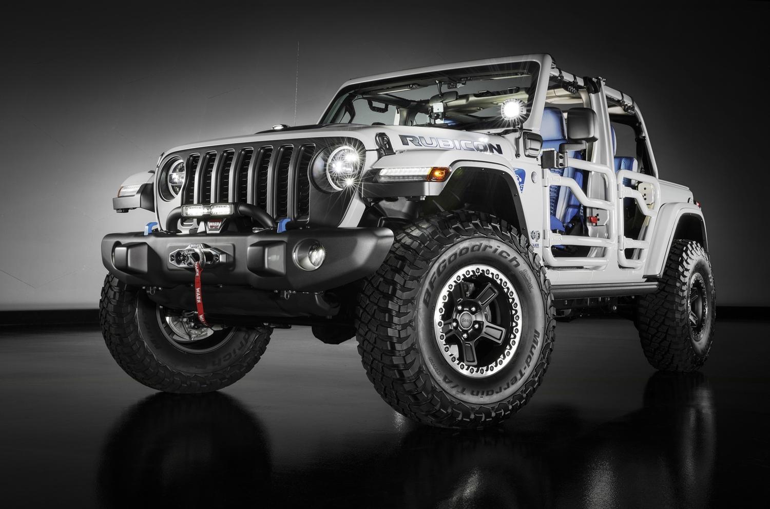 Jeep presenta dos increíbles conceptos Wrangler 2021 para SEMA que lucen fuertes y extremos