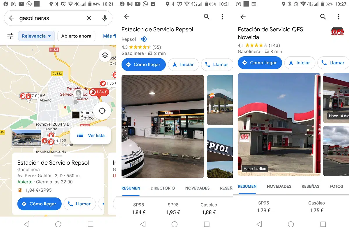 Как использовать Google Maps, чтобы узнать, где самый дешевый бензин