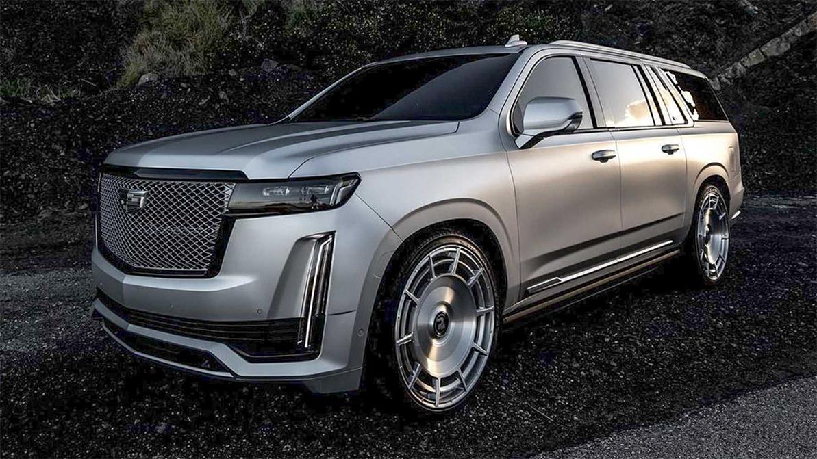 Как выглядит изготовленный на заказ Cadillac Escalade Ким Кардашьян