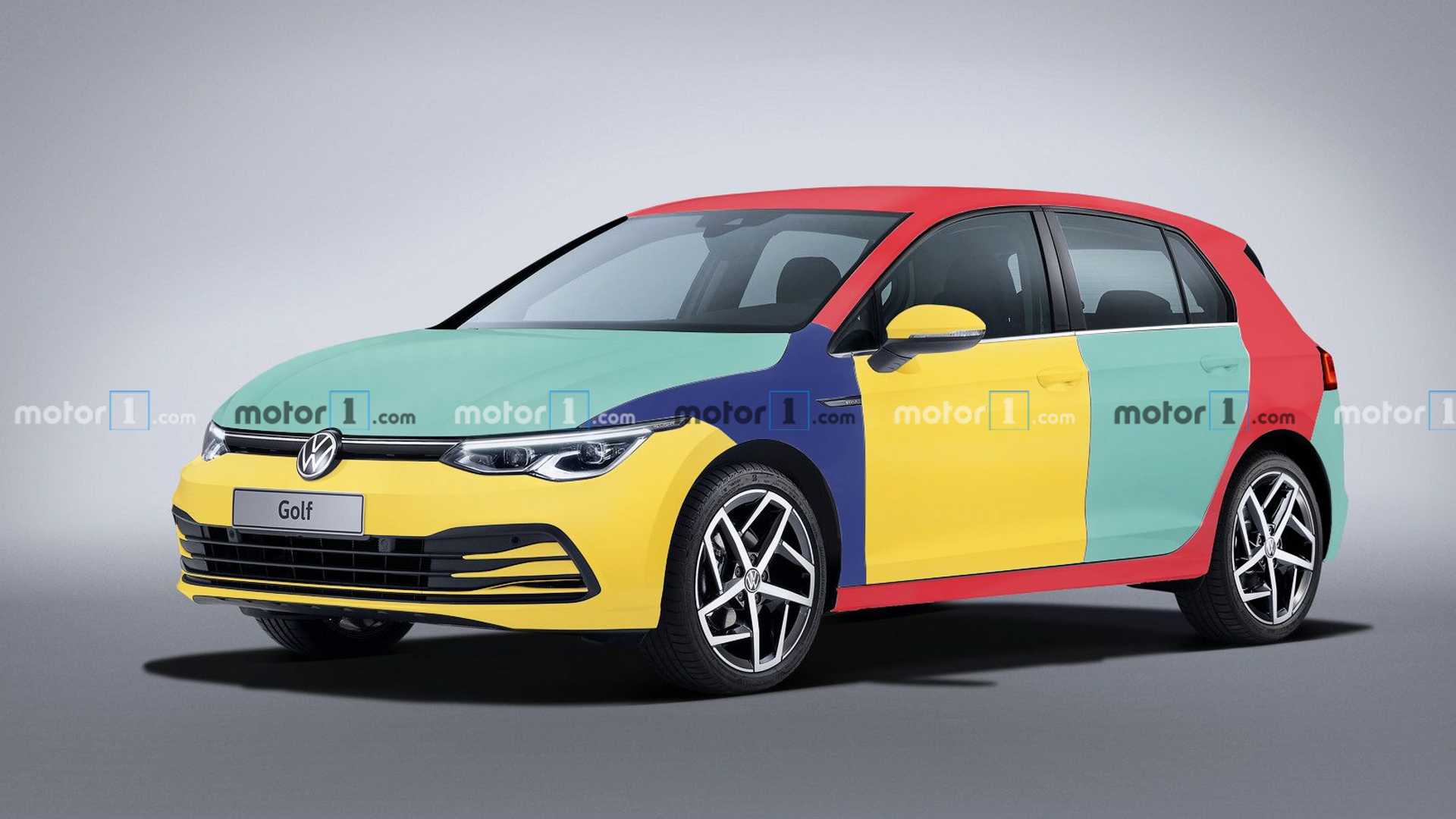 Легенда возвращается, Volkswagen возродит Harlequin Golf в 2021 году