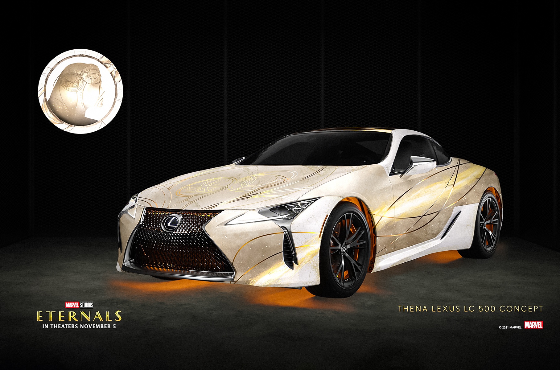 Lexus представляет автомобили, которые появятся в фильме «Вечные»