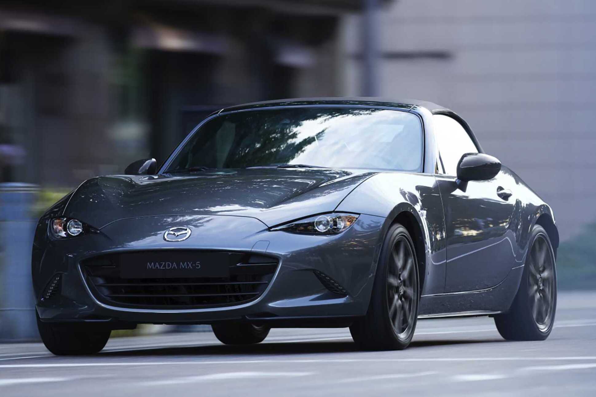 Mazda MX-5 Miata, Mazda se vlagskip sportmotor, sal teen 2030 elektries wees