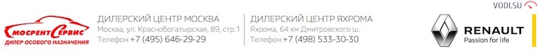 Официальные дилеры Рено в Москве: список, адреса и телефоны