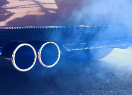 Причины синего (сизого) дыма из выхлопной трубы дизельного двигателя