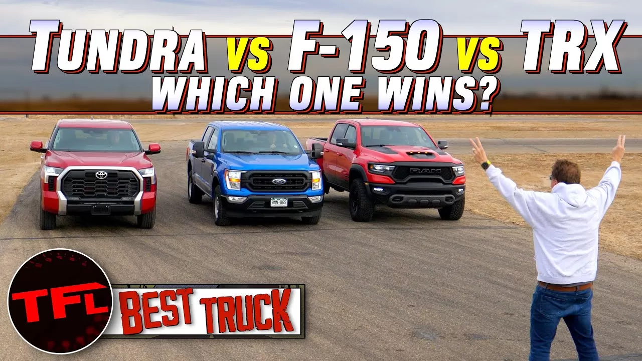 The 1500 Ram 2022 battles to win over the Ford F-150 and Toyota Tundra.