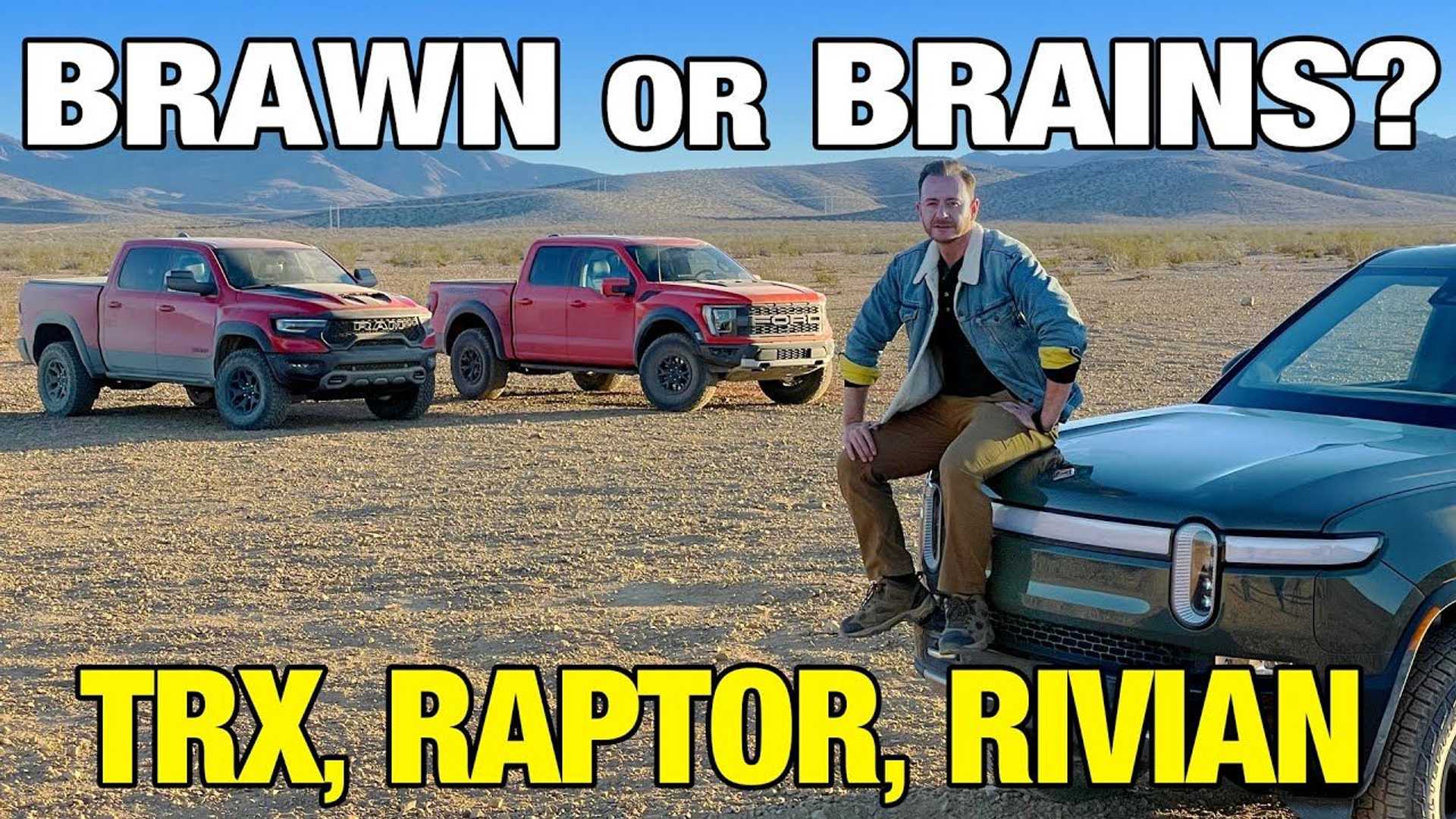 Rivian R1T는 RAM TRX 및 Ford Raptor보다 더 강력함을 입증했습니다￼