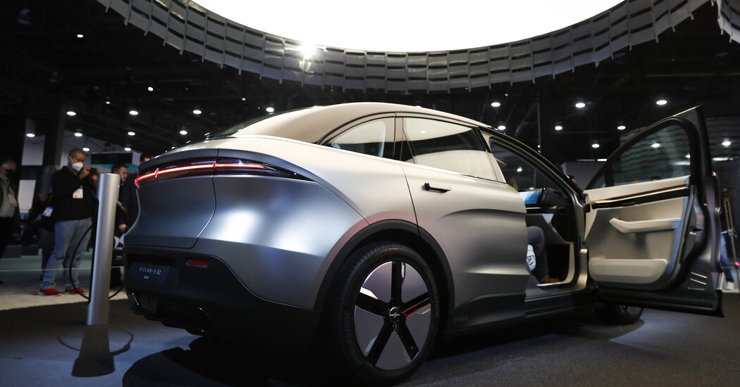 索尼和本田計劃創建一家新的電動汽車公司