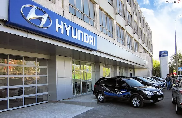 список, на карте, адреса Hyundai в Московской области