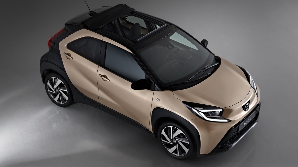 Toyota Aygo X: ein kleiner Crossover mit Segeltuch-Schiebedach, der nur in Europa erhältlich sein wird