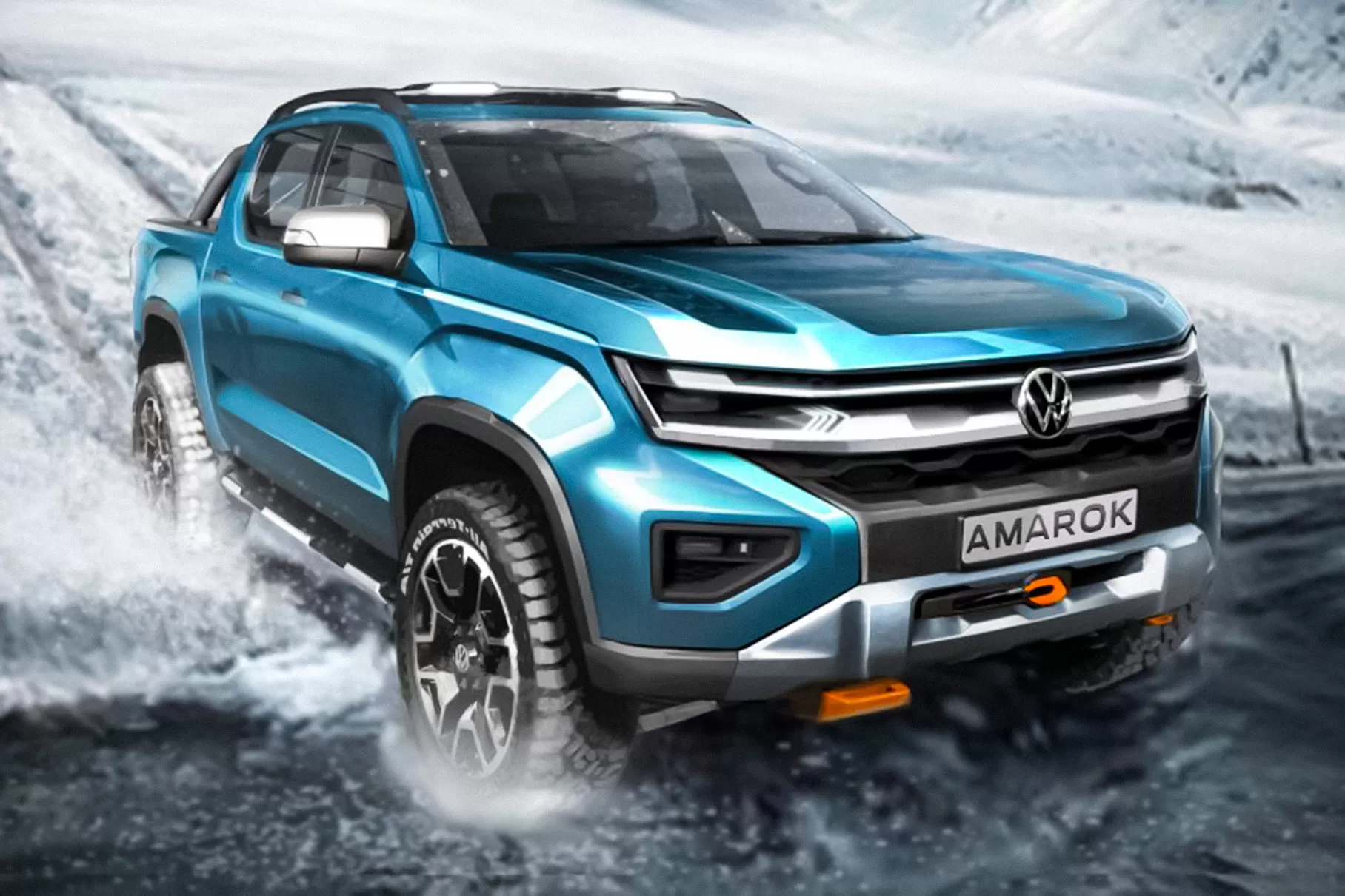 Volkswagen может создать внушительный Amarok, который будет конкурировать с Ford Raptor