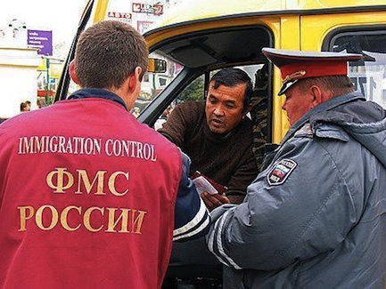 The ban on driving without Russian rights in 2014