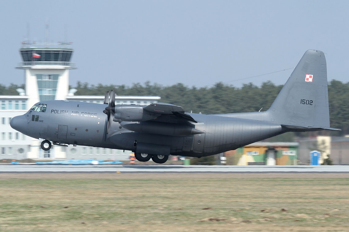 10 лет самолета C-130E Hercules в вооруженных силах Польши, часть 1