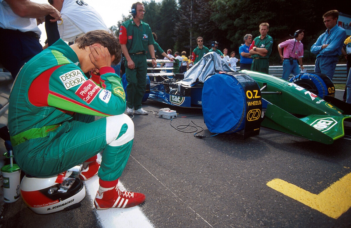 25.08.1991/1/XNUMX XNUMX de agosto | Michael Schumacher debuta en F