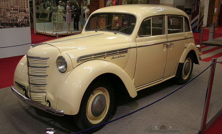 4.12.1946 | Начало производства автомобиля Москвич 400