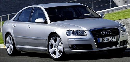 Aluminium mewah - Audi A8 (2002-2009)