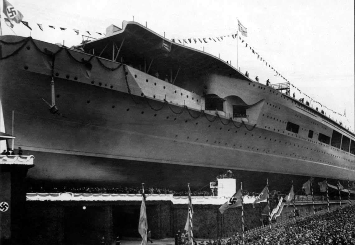 Авианосец Graf Zeppelin и его бортовые самолеты
