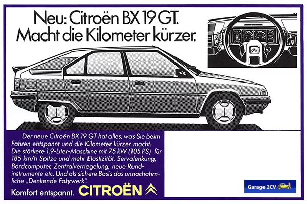 Citroen BX - lototele e totogi