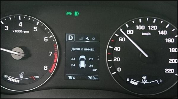 Датчик давления в шинах Hyundai Creta