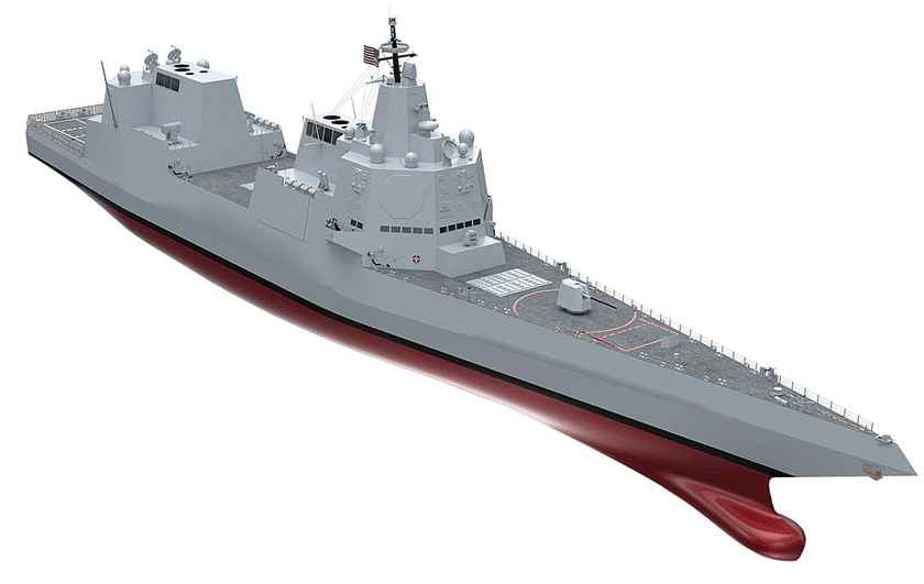 DDG (X) Американский эсминец будущего