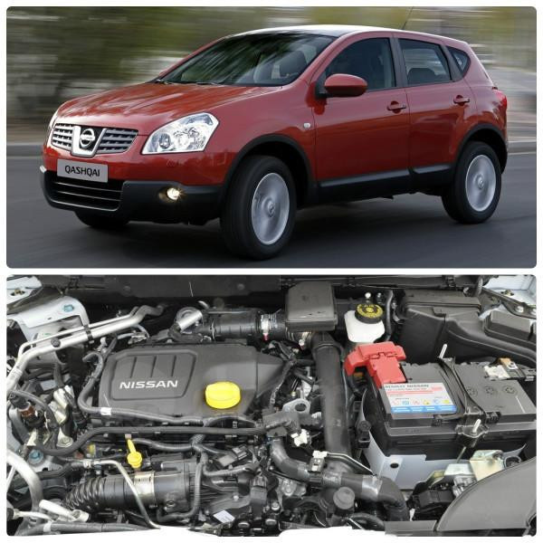 Двигатели Nissan Qashqai