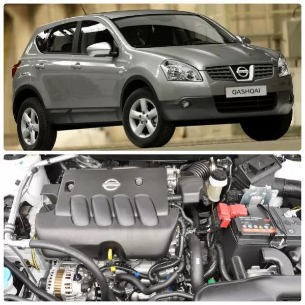 Двигатели Nissan Qashqai