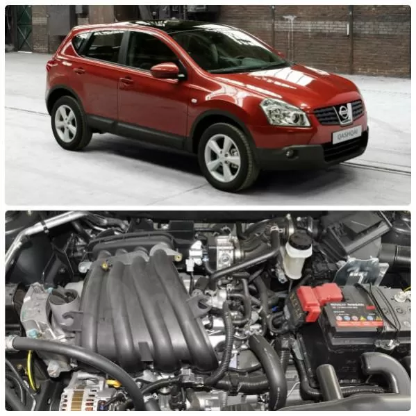 Двигатели Nissan Qashqai