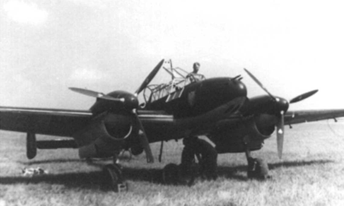 Эскадрилья эсминцев I./ZG 76 в 1939 году.