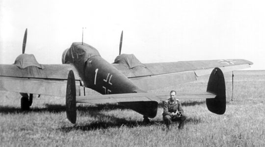 Эскадрилья эсминцев I./ZG 76 в 1939 году.