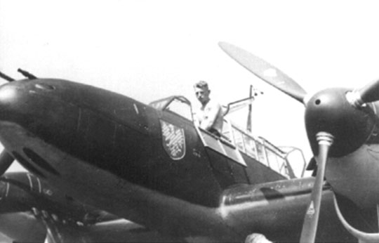 Эскадрилья эсминцев I./ZG 76 в 1939 году.