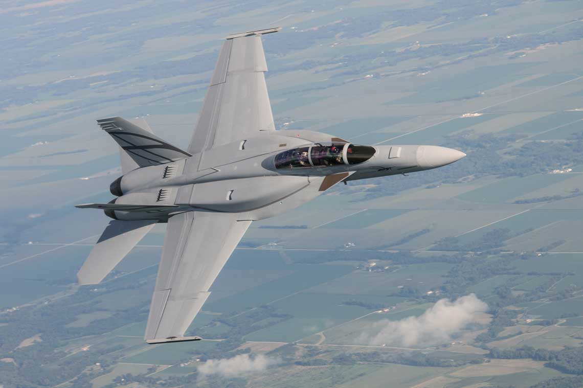 FA-18 Super Hornet в новой версии