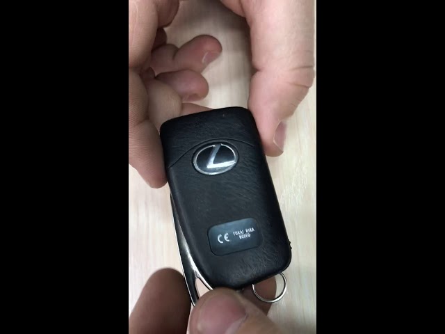 How to change the key for Lexus