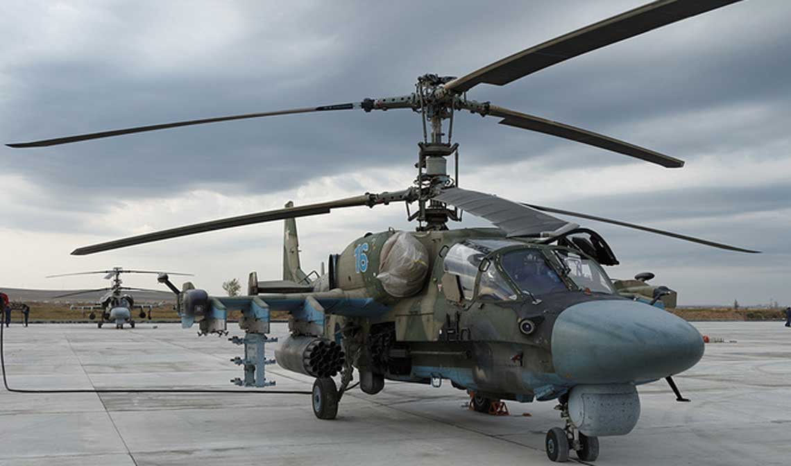Камов Ка-52 в сирийском конфликте