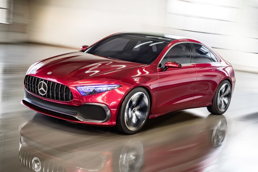 Mercedes A-sarjan konsepti – tulevaisuuden dynamiikkaa