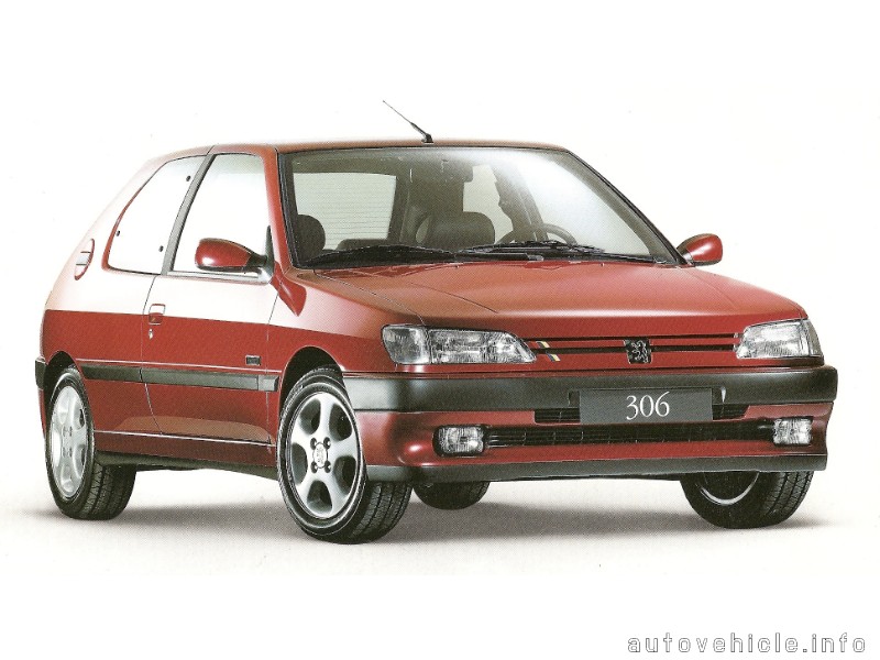 सुन्दर कम्प्याक्ट शेर - Peugeot 306 (1993-2001)