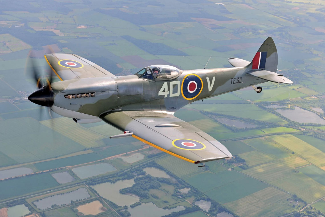 Легендарный истребитель ВВС Великобритании Supermarine Spitfire, часть 2