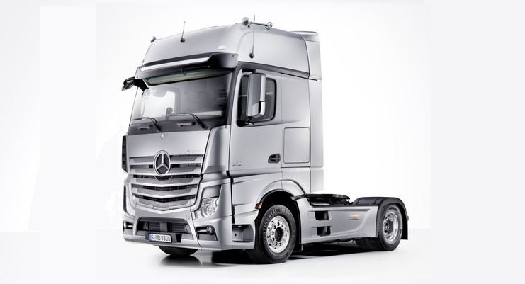 Mercedes Axor: konsumsi bahan bakar per 100 km