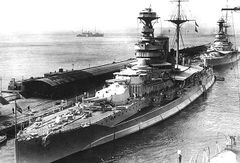 Beginnings of the Queen Elizabeth-class battleships