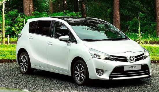 New Toyota Corolla Verso