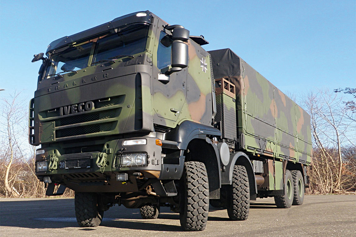Новый военизированный Iveco Trakker Euro 6