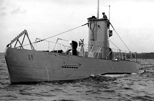 ORP Błyskawica в защиту колонны SC-94