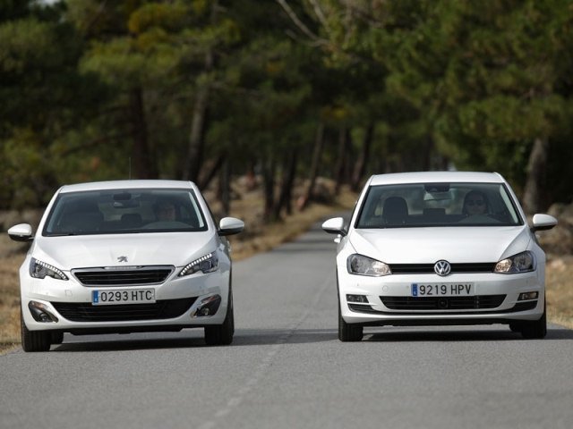 Peugeot 308 супраць Volkswagen Golf ці перайграюць французы караля кампактаў ?